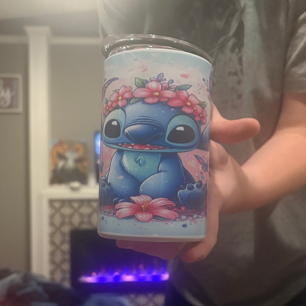 Stitch tumbler for kids